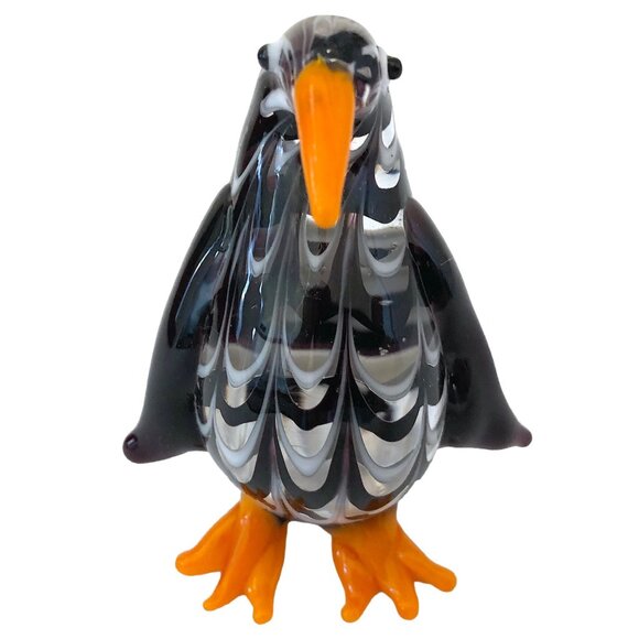 Penguin Figurine FITZ & FLOYD Glass Menagerie + Box 2003 - Picture 2 of 8